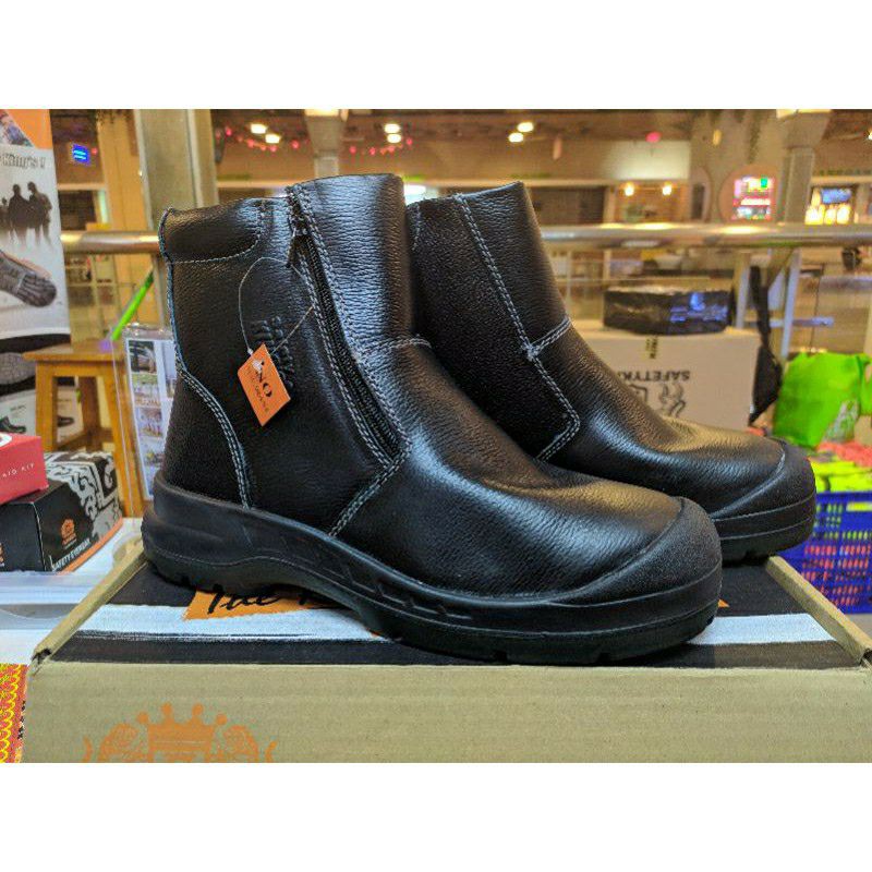 Kings 806X SAFETY Shoes/Genuine Leather Men's SAFETY Shoes Shopee
