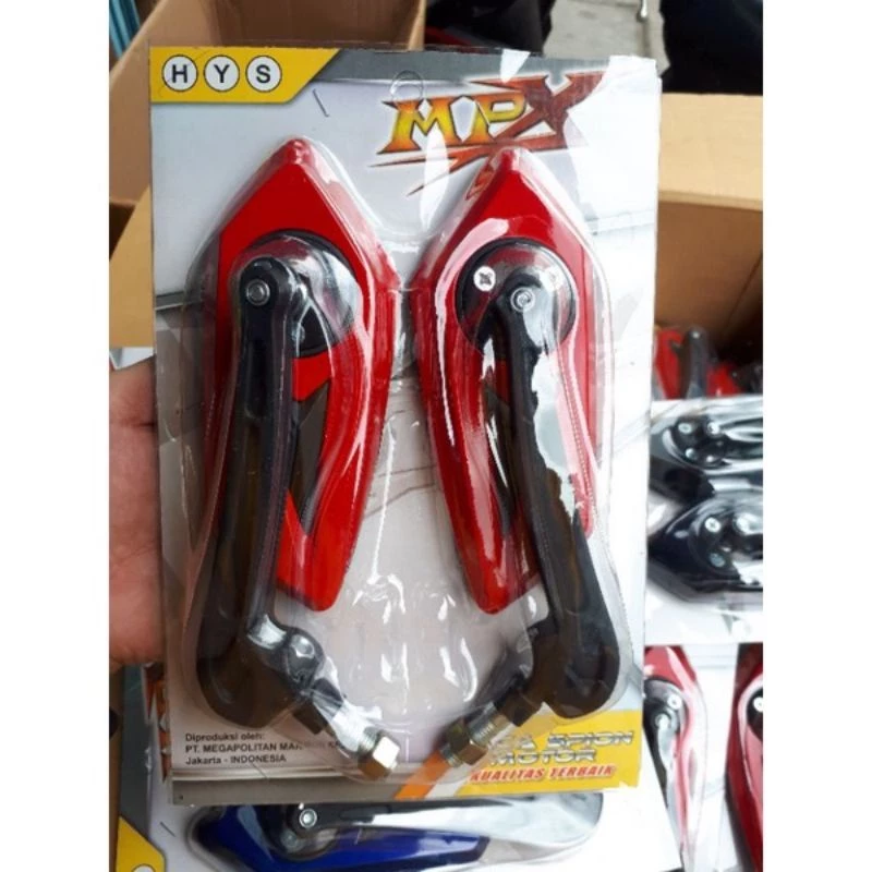KACA SPION/SPION Model AREVO ALEVO Universal Motor Beat Vario Mio Vixion CB Xride Fino Scoopy Dll - Gambar 3