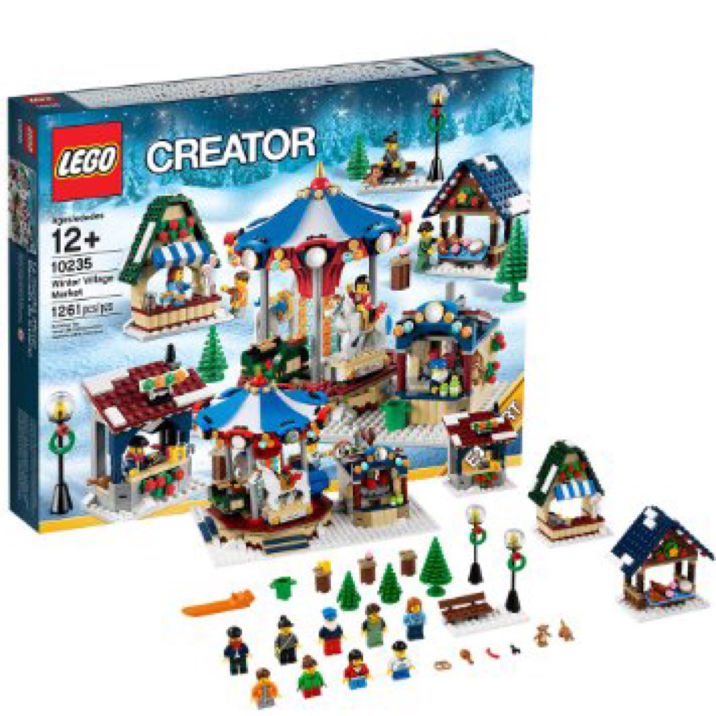 Toytoy Lego 10235 Winter Village market | Shopee Singapore