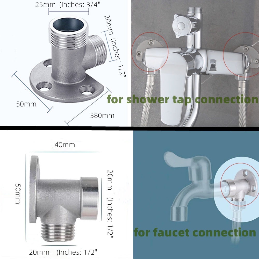 Bathroom faucet accessories shower faucet interface 1/2 
