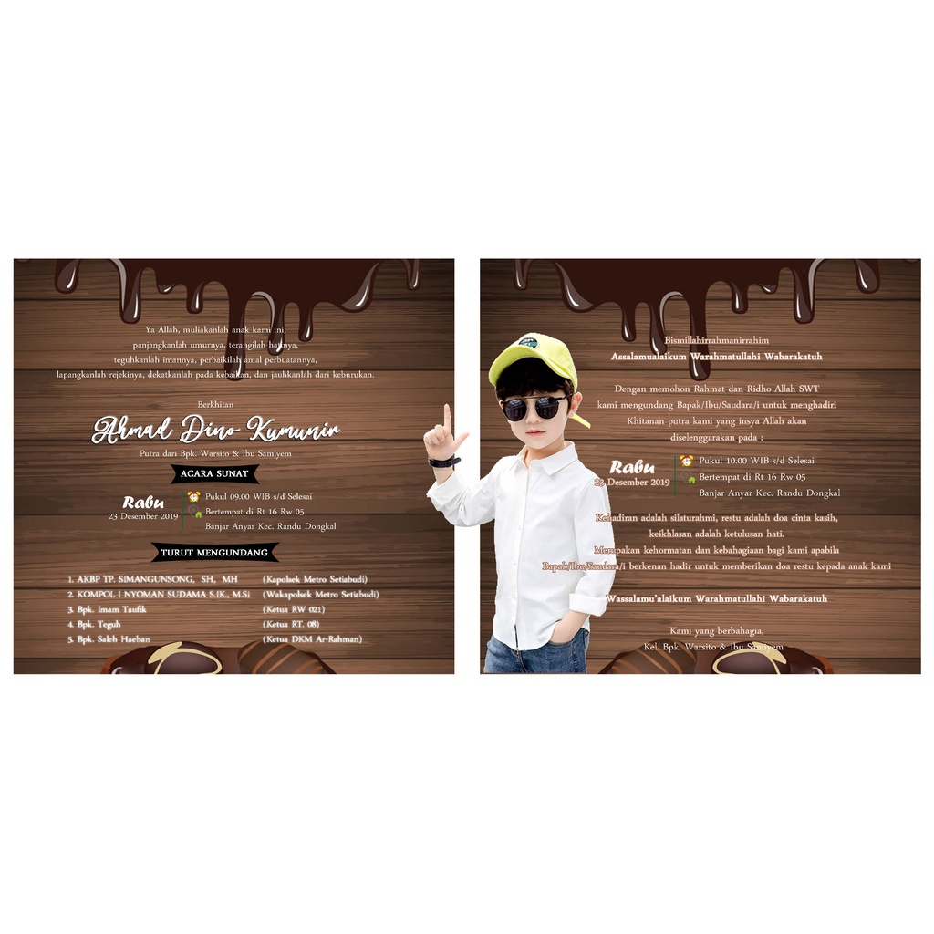 Free PLSTK PRINT PRINT PRINT Large Circumcision Invitations free design ...