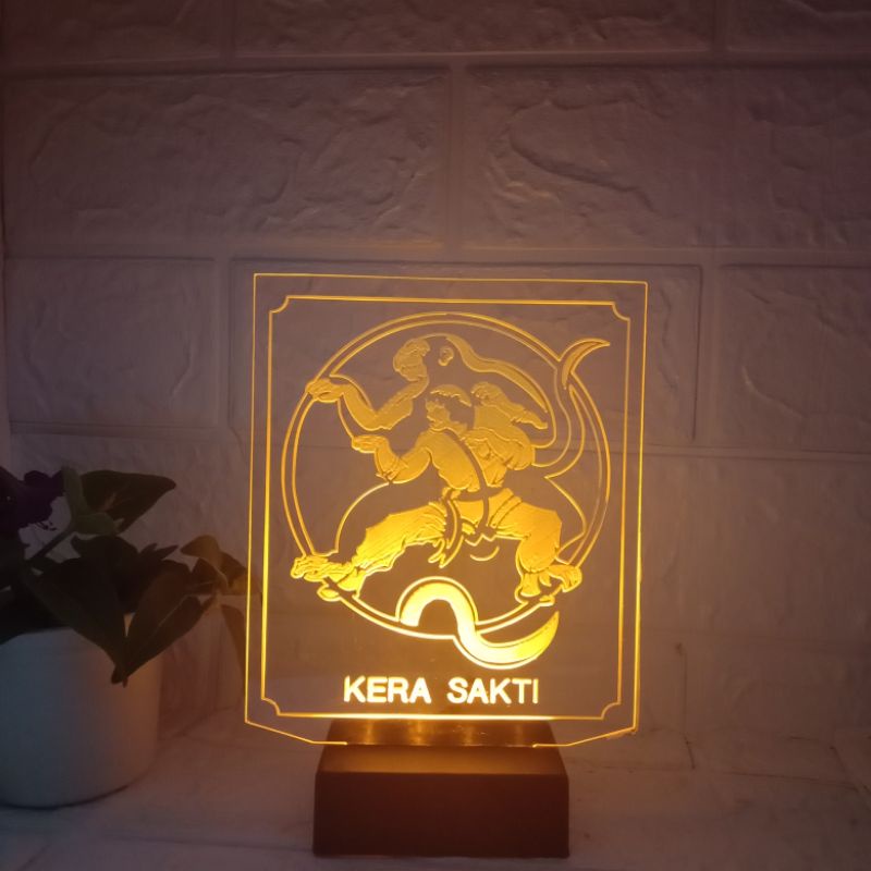 Decorative logo lights KERA SAKTI, IKSPI | Shopee Singapore