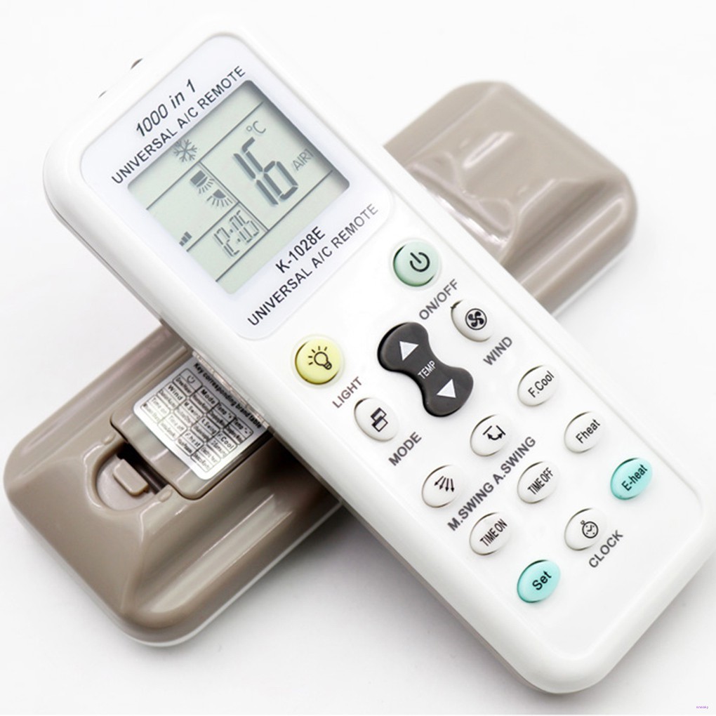 Universal K-1028E LCD A/C Air Conditioner Remote Control Compact Air ...
