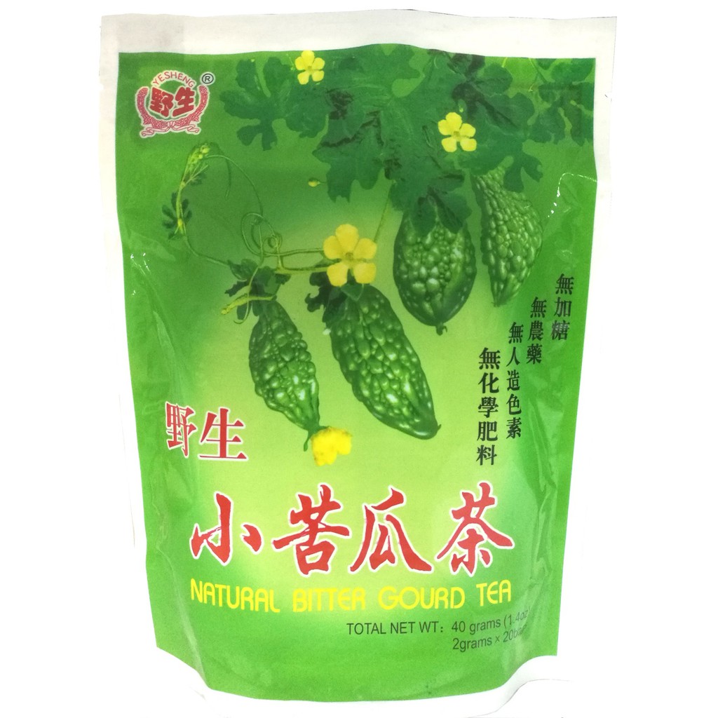 Natural Bitter Gourd Tea Small Bitter Gourd Tea (2gx20 's) Shopee