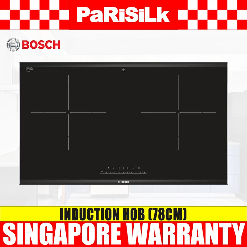Bosch PPI82560MS Serie 8 Induction Hob (78cm) Shopee Singapore