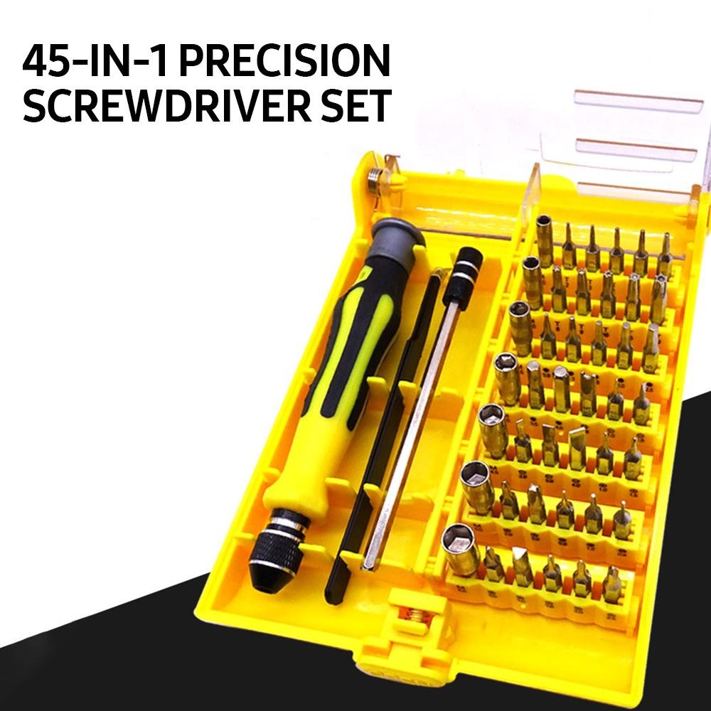 45 in 1 Set Precision Screwdriver Tool Kit Screwdriver Shopee Singapore