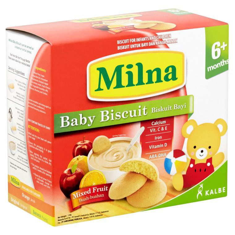 Milna Rusk - Mix Fruit Flavour (130g) | Shopee Singapore