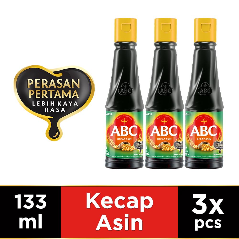 ABC Kecap Asin 133 ml x 3 pcs