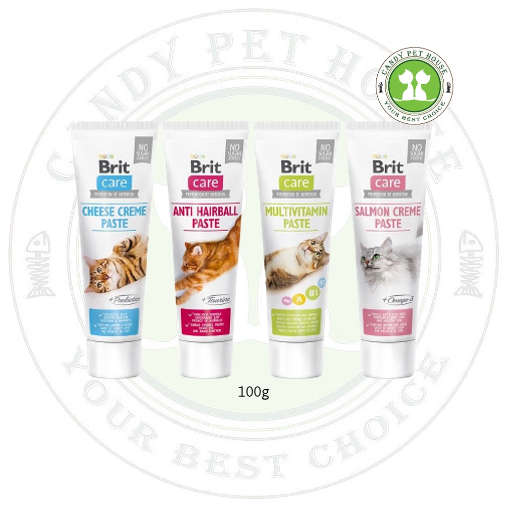 Brit Care Functional Cat Paste 100G / Cat Supplements Multivitamin