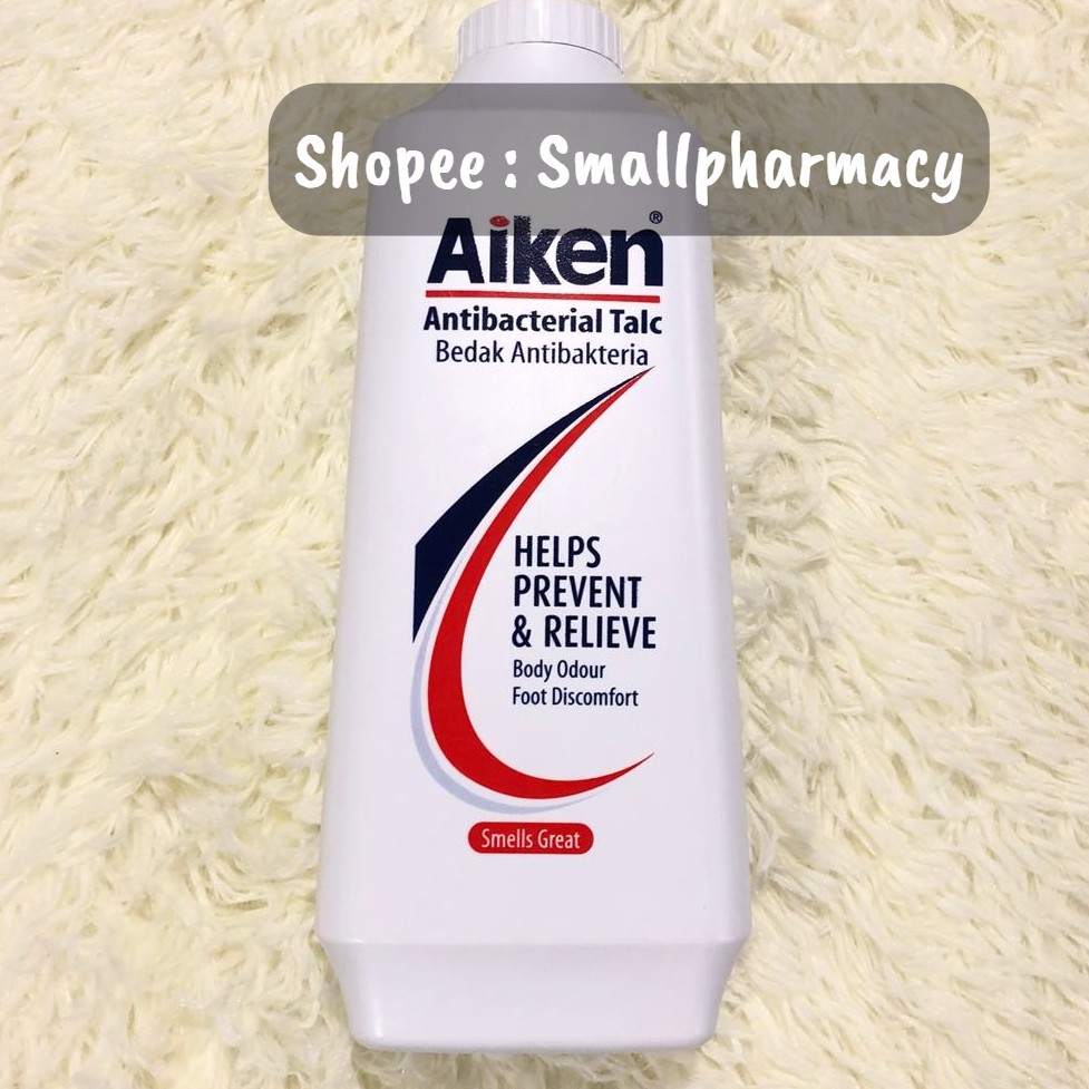 Aiken Antibacterial Medicated Talc Powder (75g /150g 300g 500g