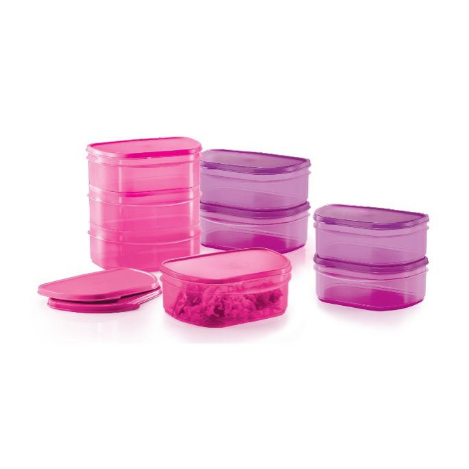 Tupperware Stack 'Em All / Stack Em All / Half Fridge Stackable 650ml ...