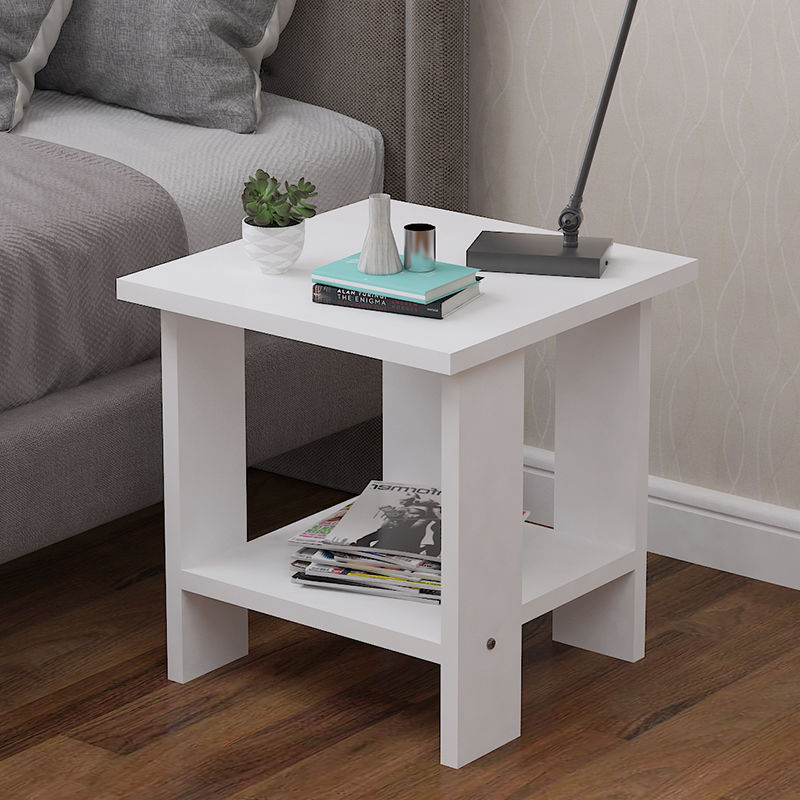 Side Table Bedside Table Small Light Bedroom Small Square Table Simple