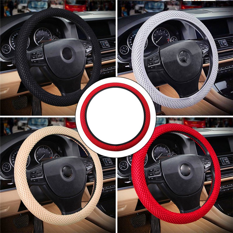 Universal Durable Elastic Wheel Steering Stitch Car Steering Wheel Cover