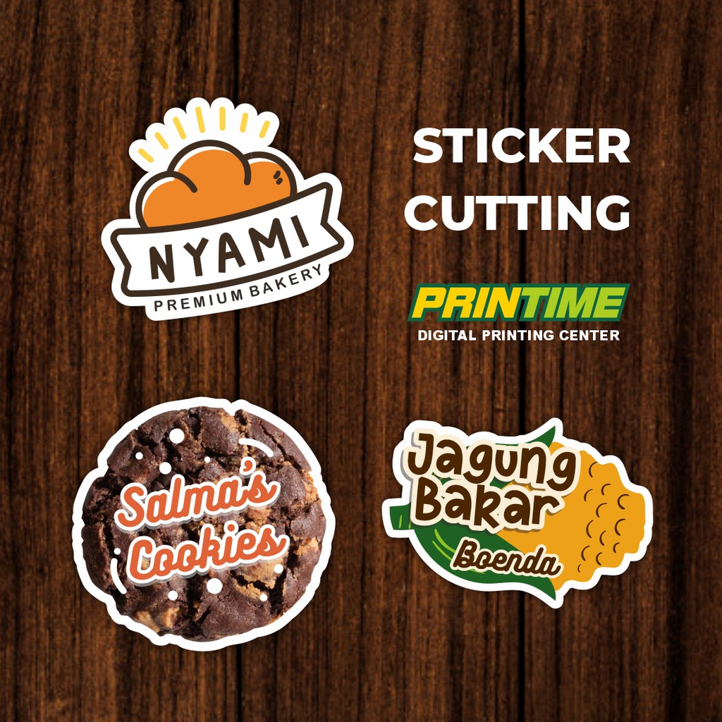 Half PUTUS PACKAGING LABEL STICKER (KISSCUT) - CHRO / HVS / VINYL ...
