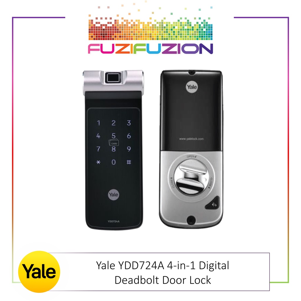 Yale YDD724A 4in1 Digital Deadbolt Door Lock (Bluetooth and Wifi