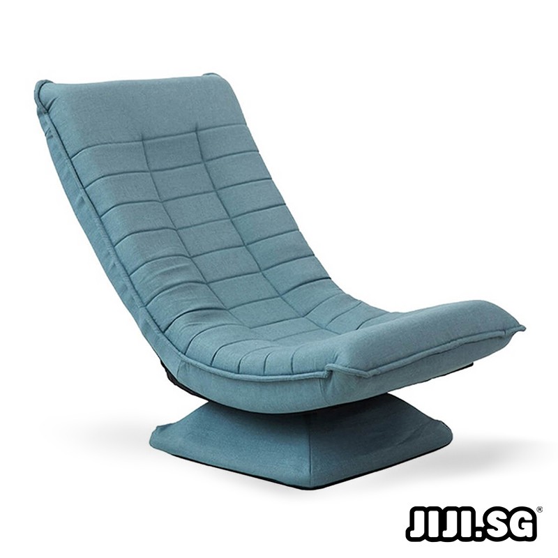 (JIJI SG) Titanium Rotational Lazy Sofa (80x56x57CM) (Floor Chair