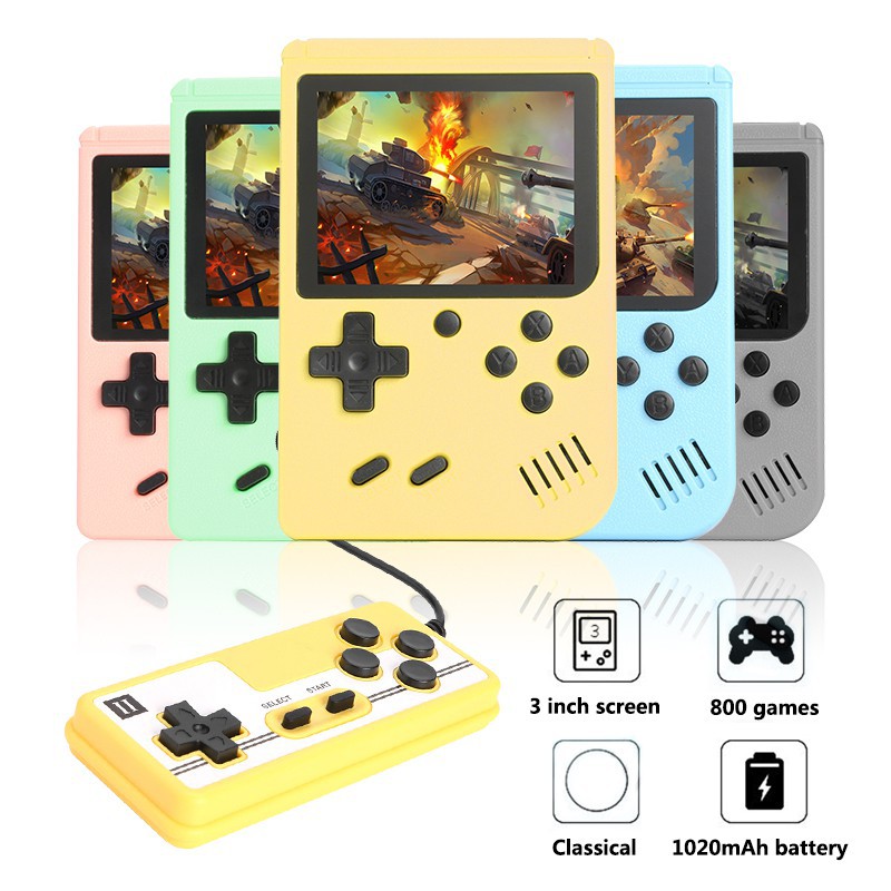 Classic gaming console with 800 deals games