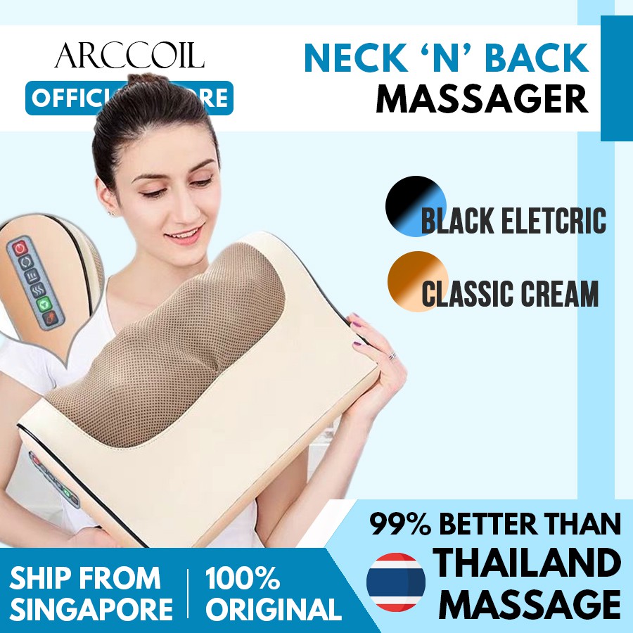 Electric massage pillow clearance for car & home