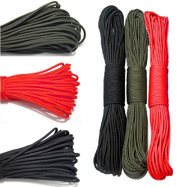 2mm Micro Cord Paracord Lanyard Rope Single Bushcraft Survival Outdoor  100ft 31m