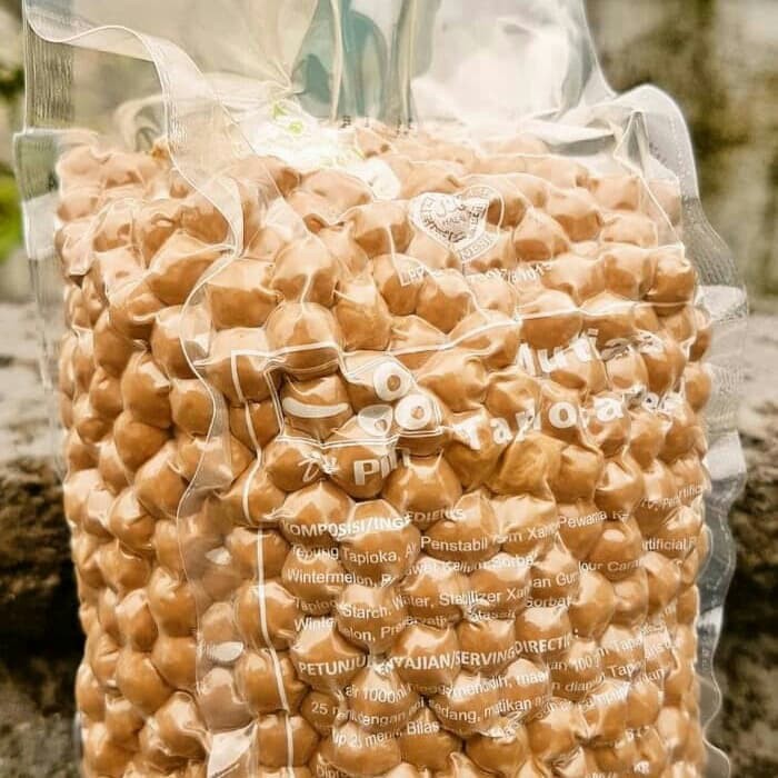 Itpin Tapioca Pearl Premium Topping for Bubble Drink / Dessert 1 kg ...