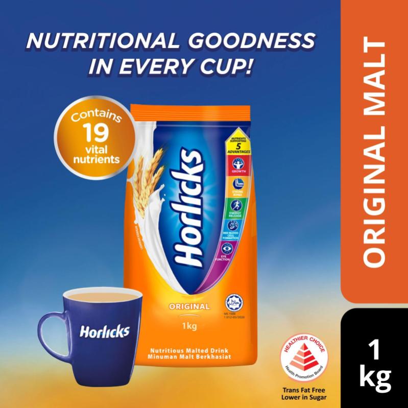 HORLICKS INSTANT MALTED DRINK POWDER 1KG | Shopee Singapore