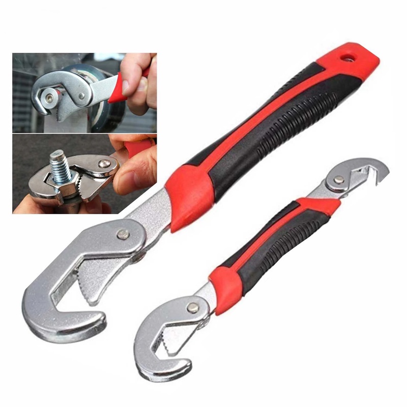 Three Side Teeth Universal Spanners / Universal Adjustable Spanner ...