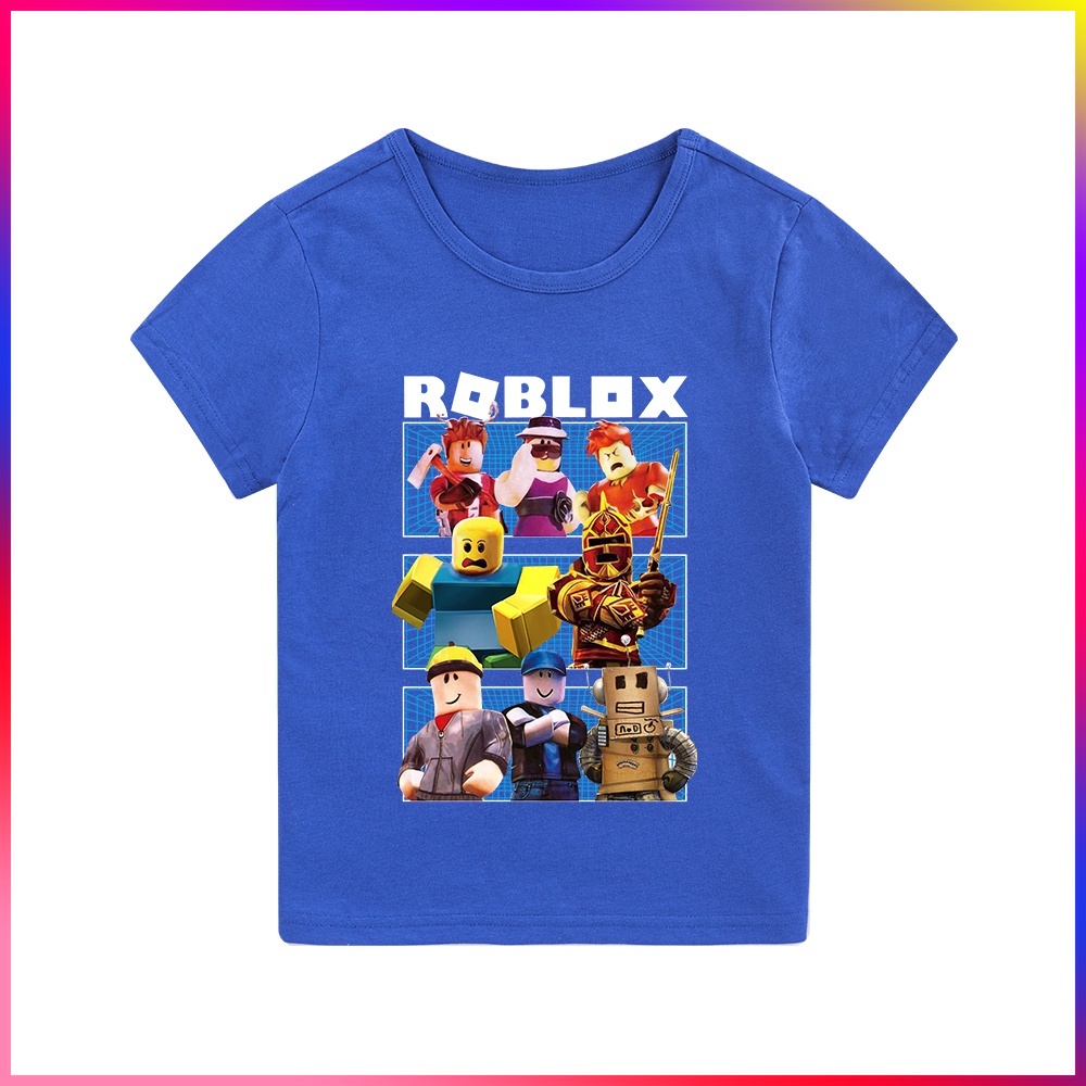 Roblox New Game Baby Boys Girls Tshirt Kids Unisex Tshirt Children Clothes  Tops 3-15Y | Shopee Singapore