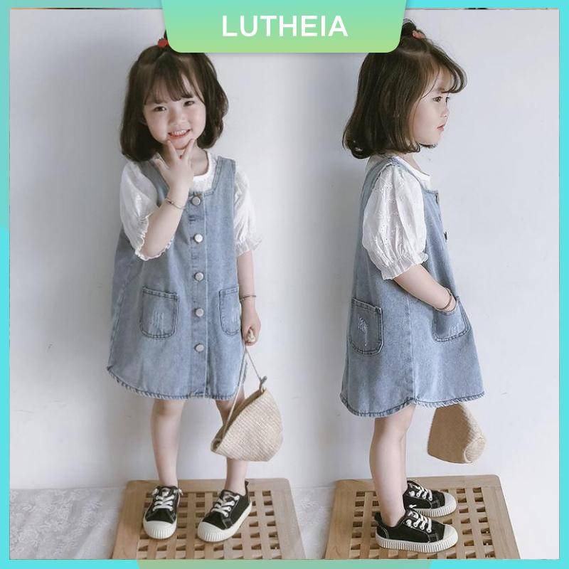 Next baby store girl denim dress