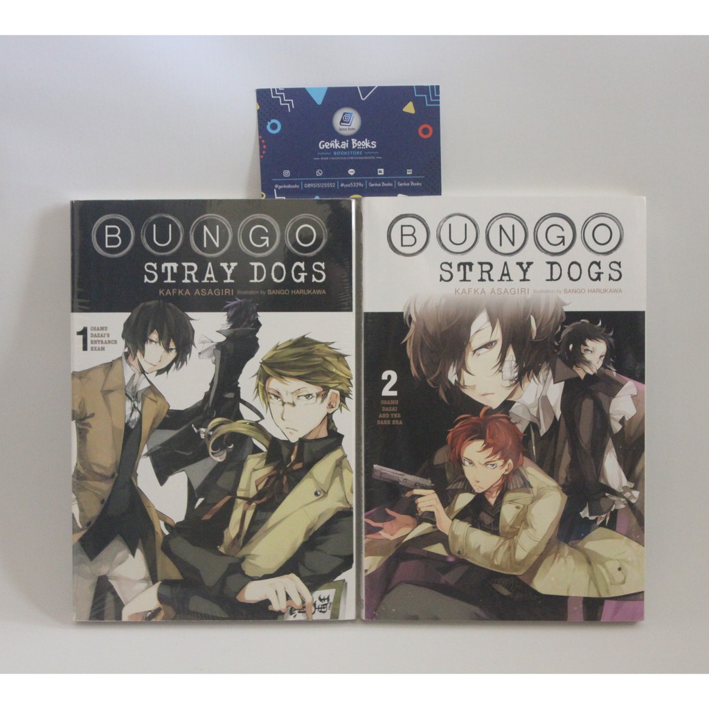 Bungo Stray Dogs (Kafka Asagiri) (English Light English Novel) | Shopee ...