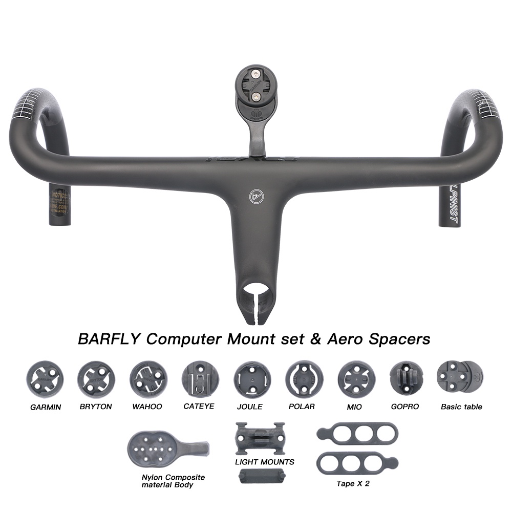 2022 Roval Alpinist Cockpit carbon fiber integrated Handlebar stem with  BARFLY computer mounts | Shopee Singapore