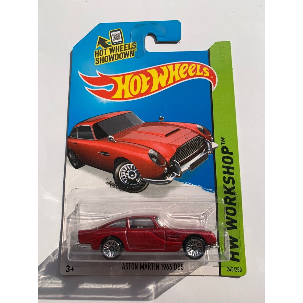 MERAH Hot WHEELS HOTWHEELS ASTON MARTIN 1963 DB 5 Red HW WORKSHOP ...