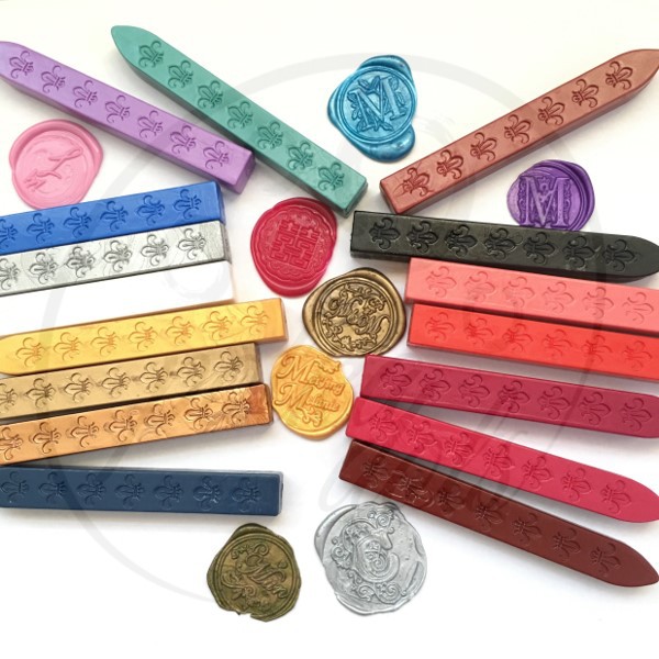 26 Letters A-Z Alphabet Wax Seal Stamp Kit Vintage Sealing Stamp With