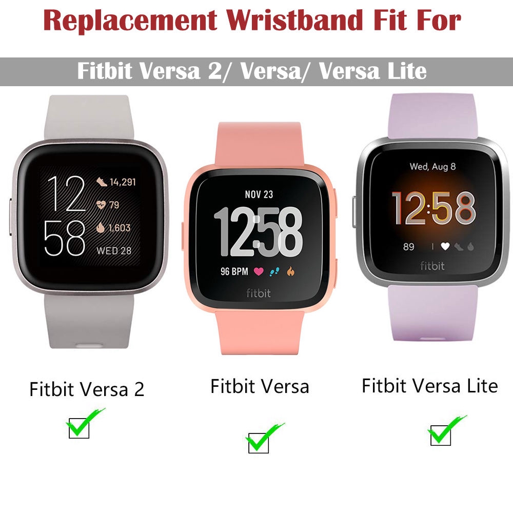 Fitbit versa 2 wristband size sale