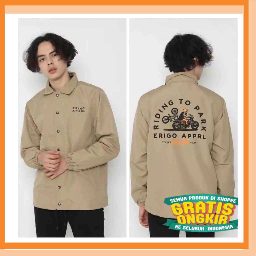 Thick, Warm, Cool, Soft Winter Erigo Coach Jacket | Men's Jackets ...
