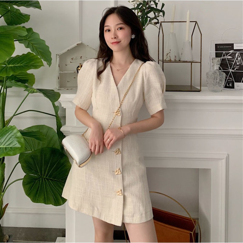 Elegant v neck on sale dresses