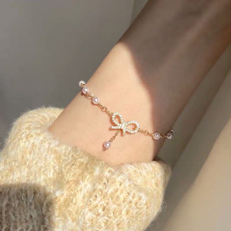 Girls hot sale pearl bracelet