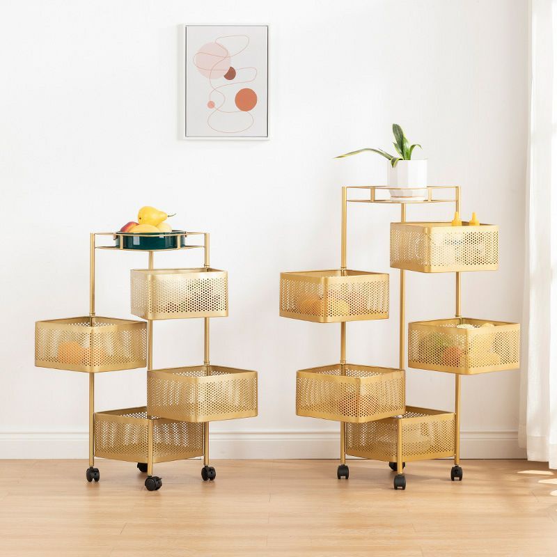 RAK VIRAL RIZALMAN RACK STAINLES STEEL GOLD/BLACK/WHITE | Shopee Singapore