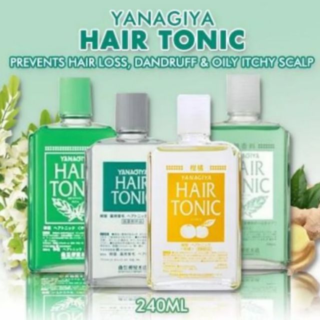 Yanagiya Hair Medicated Hair Growth Tonic 240ml Shopee Singapore