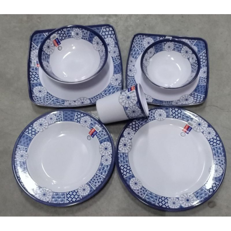 Starter Set Melaware Dining Set (Plates, Soup Bowls and Tumbler ...