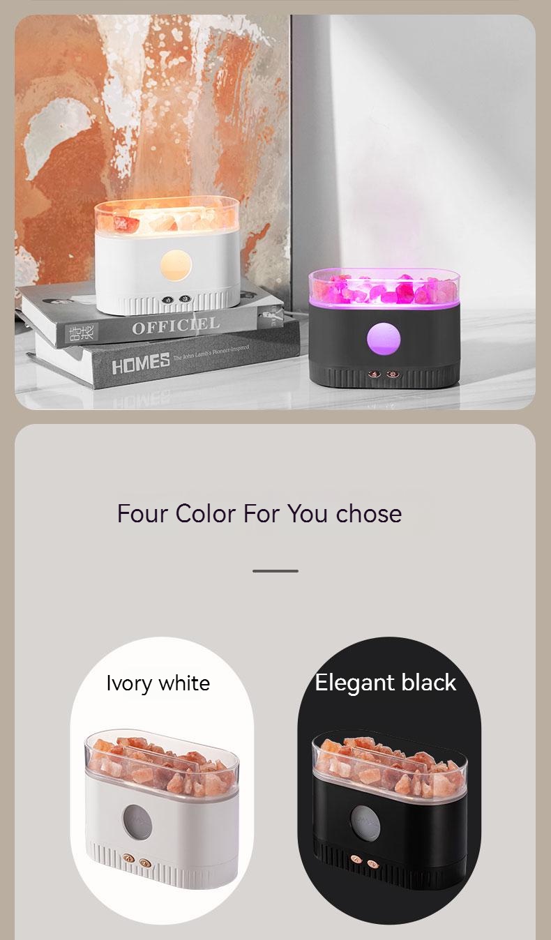 200ml Salt Stone Diffusers USB Air Humidifier NEW Crystal Stone ...