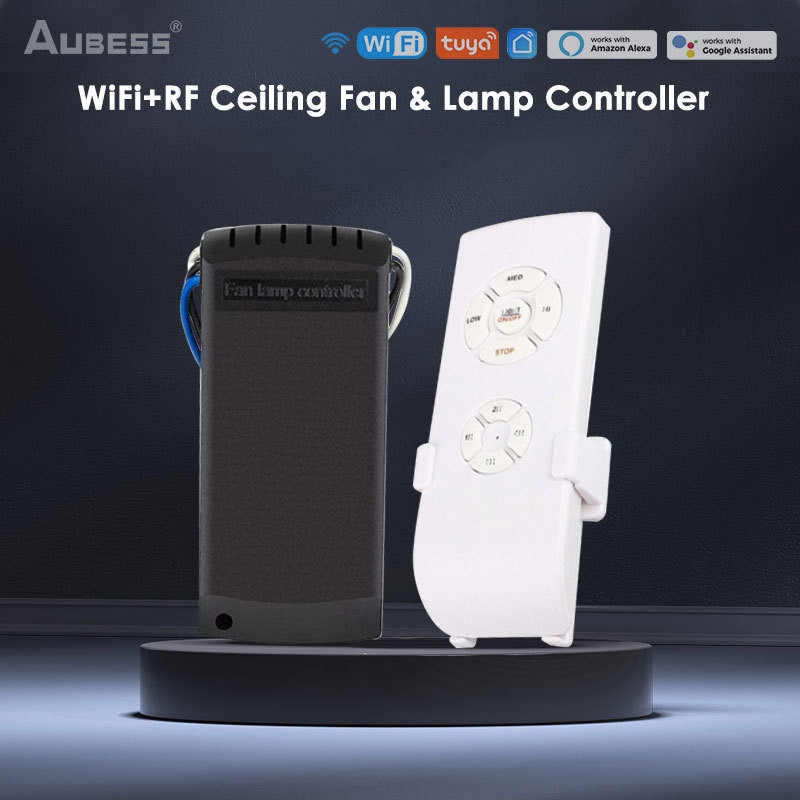 NEW Tuya Smart Life Fan Speed Control Switch Wifi RF Ceiling Fan