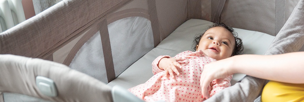 Joie Kubbie Sleep Bedside Playpen (1-Year Warranty) | Shopee Singapore