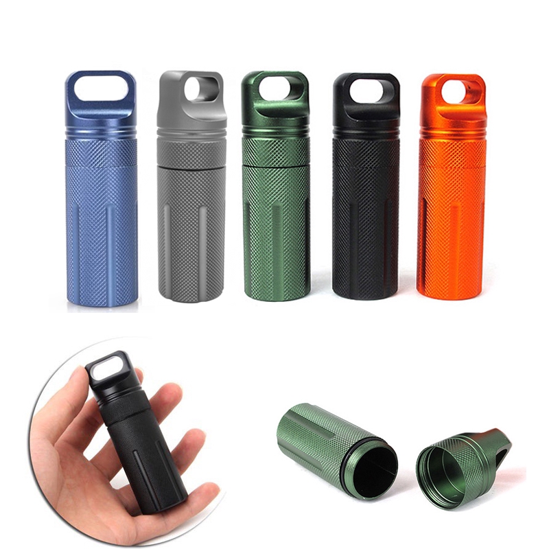 holder box EDC waterproof Survive storage bushcraft Container outdoor ...