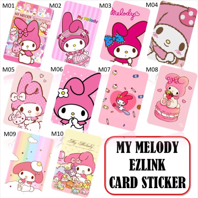 My Melody Ezlink Card Sticker | Shopee Singapore