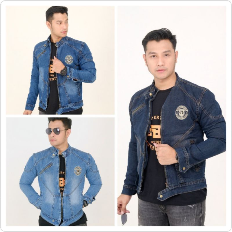 The BERY JEANS DENIM JACKET CLOTHING Men Special EDITION Overal JEANS ...