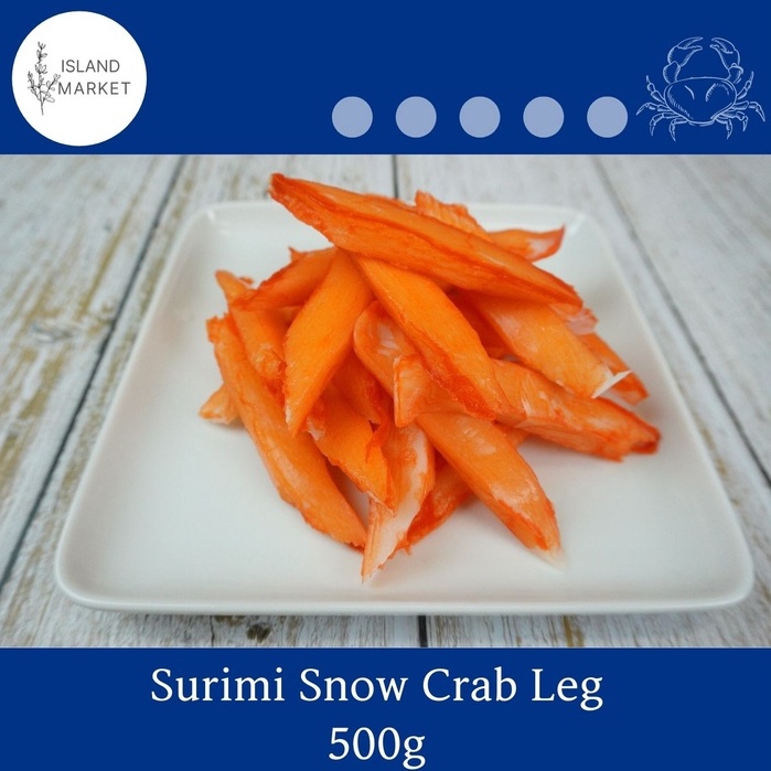 [Island Market] Surimi Snow Crab Leg 500g Shopee Singapore