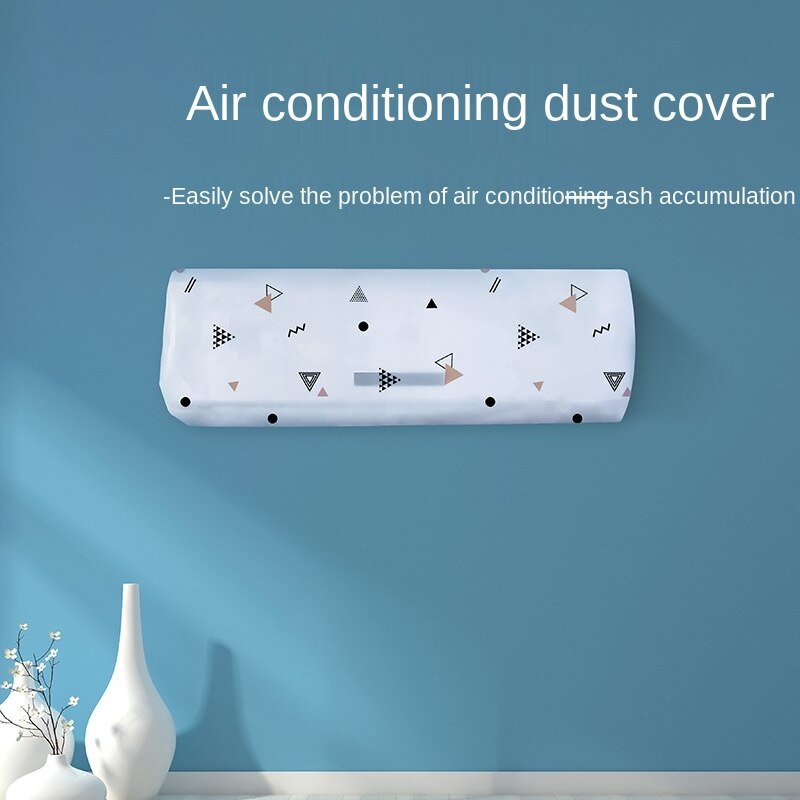 Cartoom Air Conditioner Dust Cover Indoor Wall Mounted Air Conditioner Cover Easy Cleaning Cover Case I4039830376