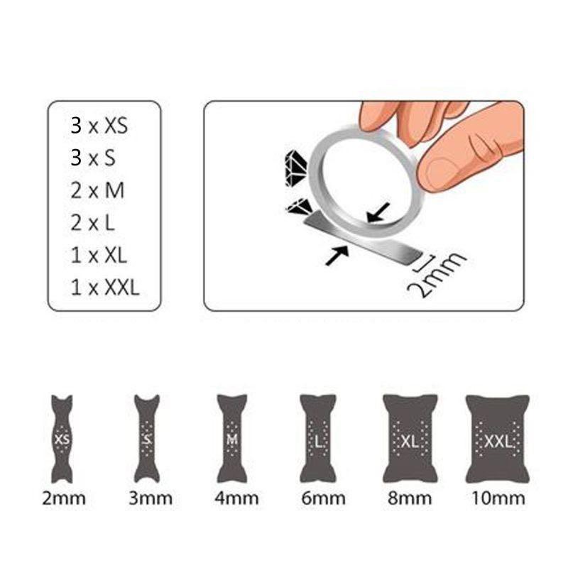 [SG SELLER] Ring Size Silicon Adjuster for resizing loose rings in your