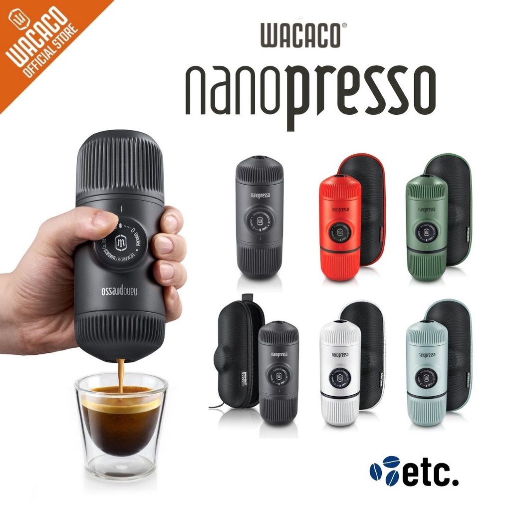 Wacaco Nanopresso Portable Espresso Maker Shopee Singapore