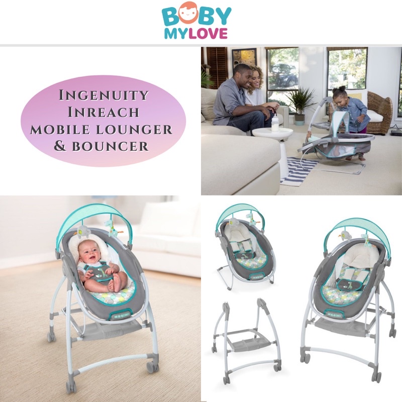 Ingenuity inreach mobile cheap lounger and bouncer instructions